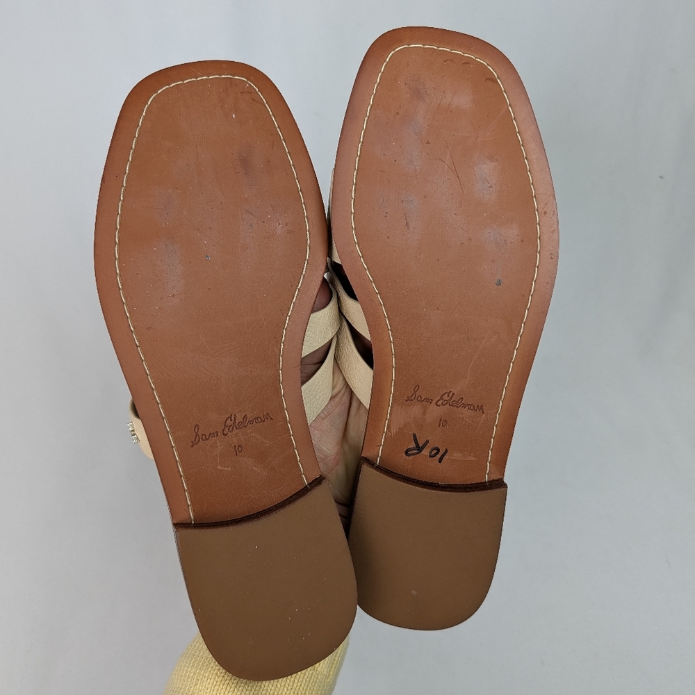 Sam Edelman Dina Fisherman Mule Leather - Picture 11 of 13